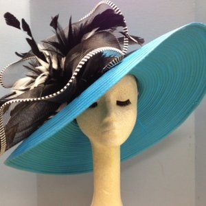 Authentic one-of-a-kind derby hat